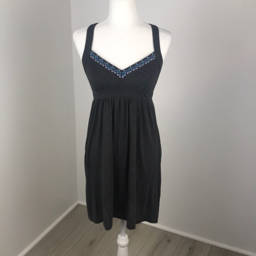 American Eagle Grey Racerback Tank Dress Size S